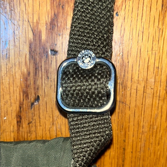 Kipling Olive Green Adjustable Crossbody Organizer Bag - Picture 12 of 15